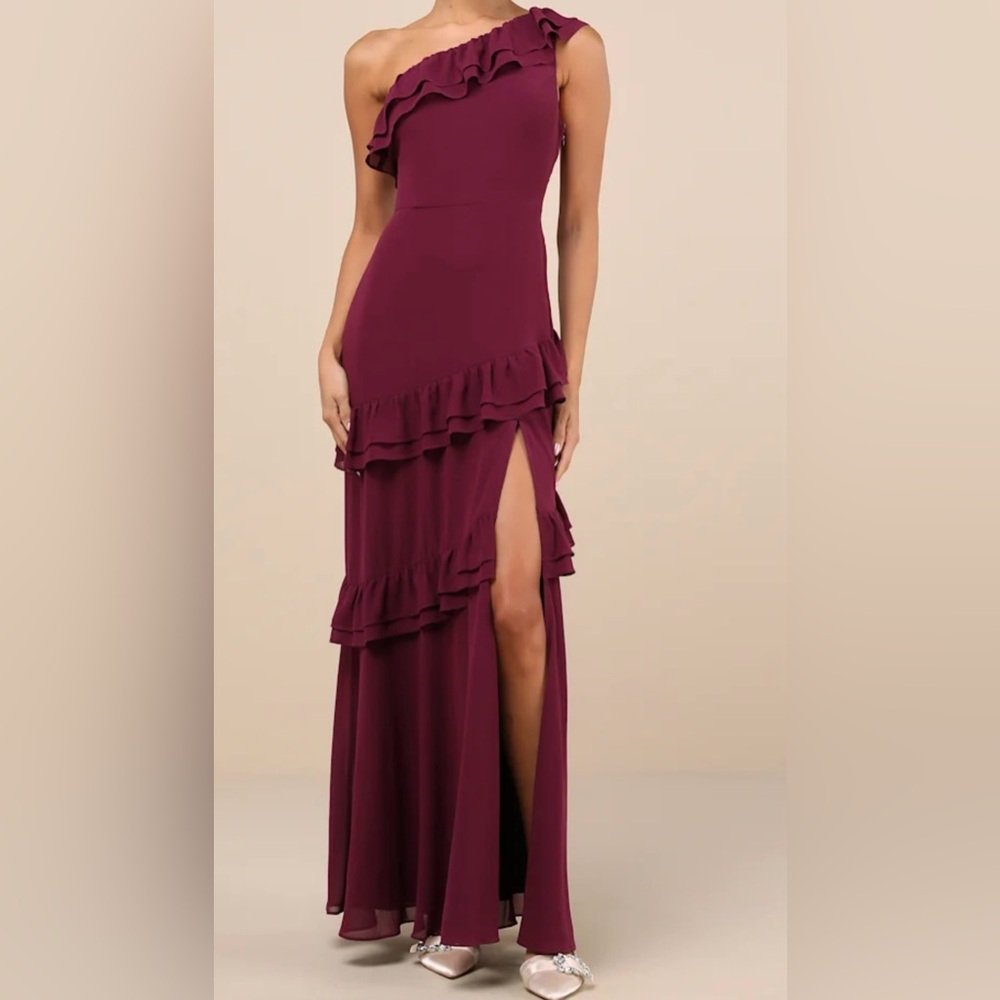 Magenta Maxi Dress